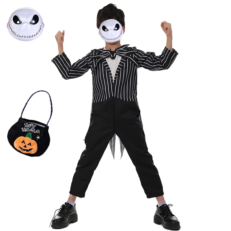 Kids Girls Tutu Dresss Halloween Cosplay Costume Carnival Party Boy Costume Witch Fancy Clothes Halloween Gifts for Children