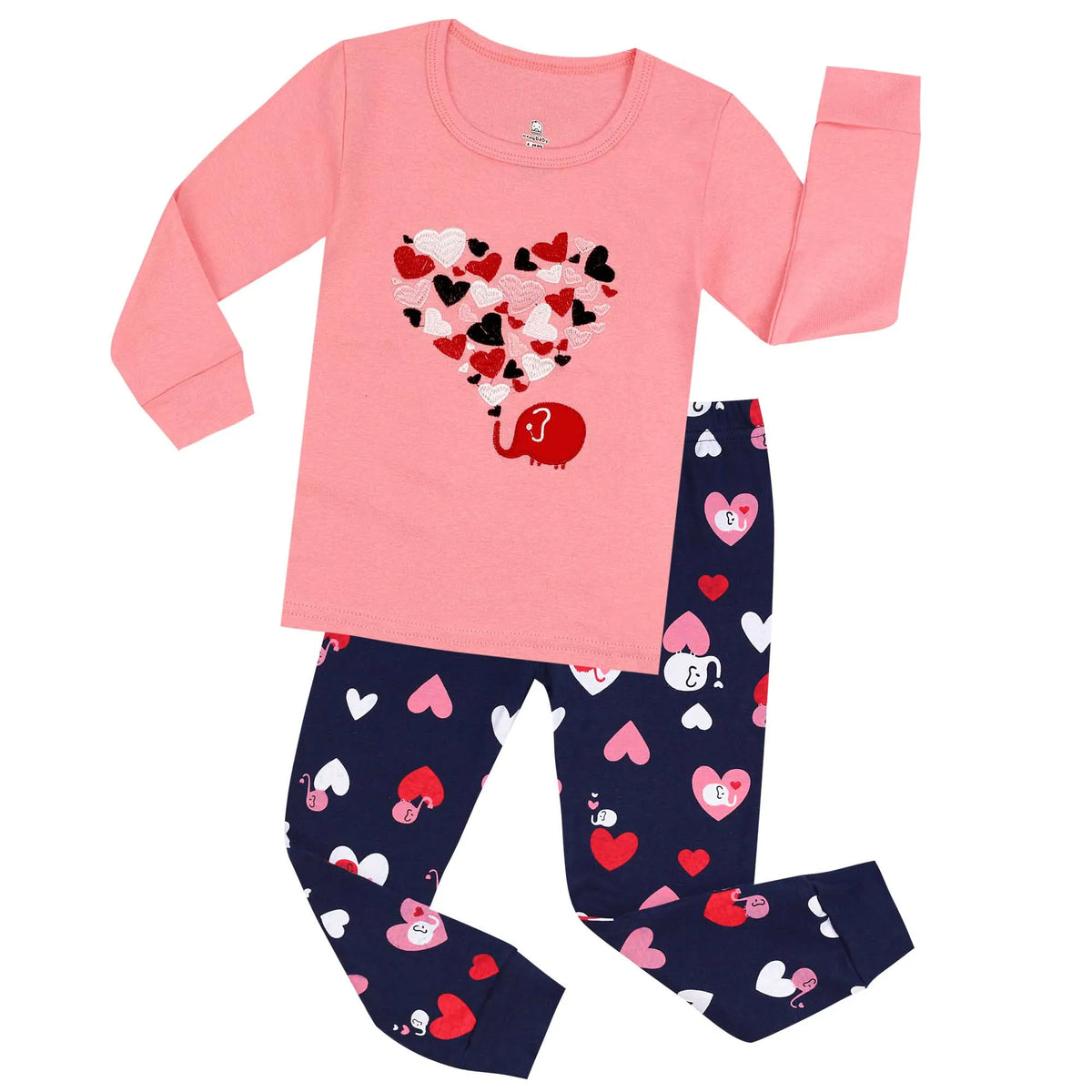 Boys Girls Pajamas Sets Kids Toddler 1 to 2 3 4 5 6 7 Years 100% Cotton Long Sleeve Children Pyjamas Autumn Winter Pjs Clothing