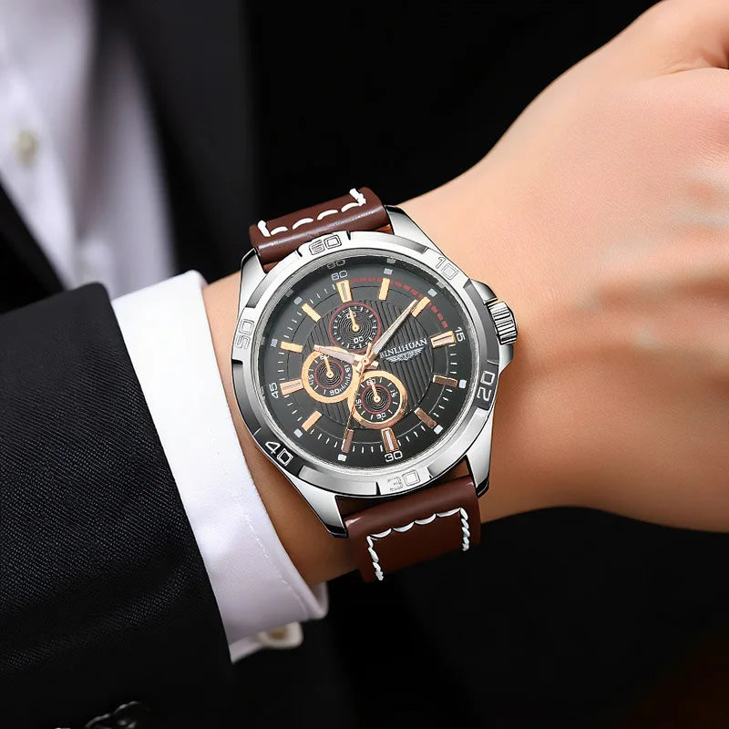Men's Watch, High-End Fully Automatic Non-Mechanical Quartz Watch