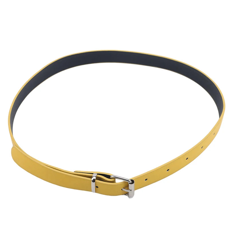 New Style Fashion Children Leather Belts Design Alloy Pin Buckle Boys Girls Kid Casual Waistband Jeans Adjustable Men's Belt