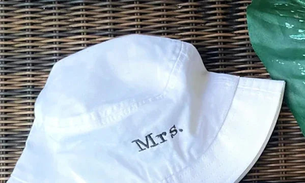 Mr Mrs Hats Husband Wife couple Valentine's Day Wedding Gift Bride Groom Just Married honeymoon travel Bridal Shower decoration