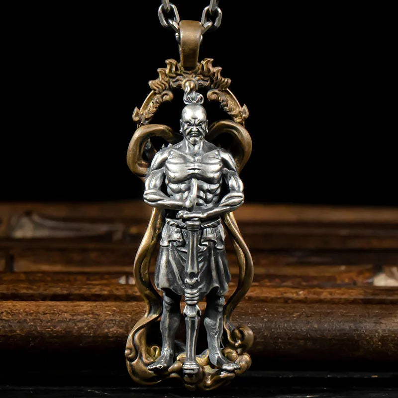 Men's Trident Necklace - Hip Hop Street Style, Bold & Stylish Pendant, Unisex Statement Jewelry for Men & Women