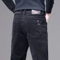 KUBRO High Quality Corduroy Fabric Men's Business Casual Trousers Autumn Korean Style Small Straight Slim Versatile Cargo Pants