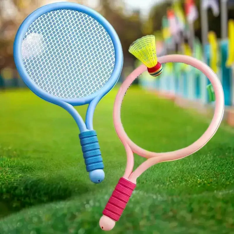 Tennis and Badminton Rackets for Kids, Lightweight Children's Interactive Sports Toys Set