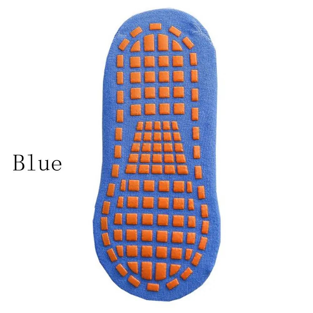 Kids Adults Anti-Slip Socks Parent-Child Trampoline Sock Cotton Socks Elasticity Sports Boys Girls Outside Children Socks