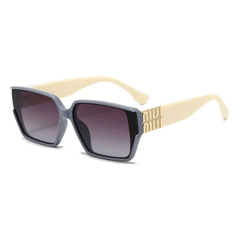 New Luxury MM Glamour Sunglasses For Men And Women Stylish Classic Brand Glasses Unisex Designer Square Shades UV400