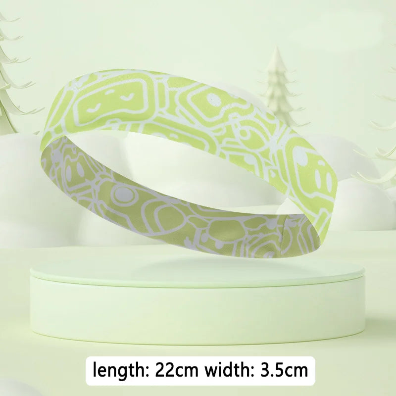 Kids Sport Headband Breathable Sweat Absorbing Non Slip Tennis Football Hairband Boys Girls Basketball Quick Dry Sweatband
