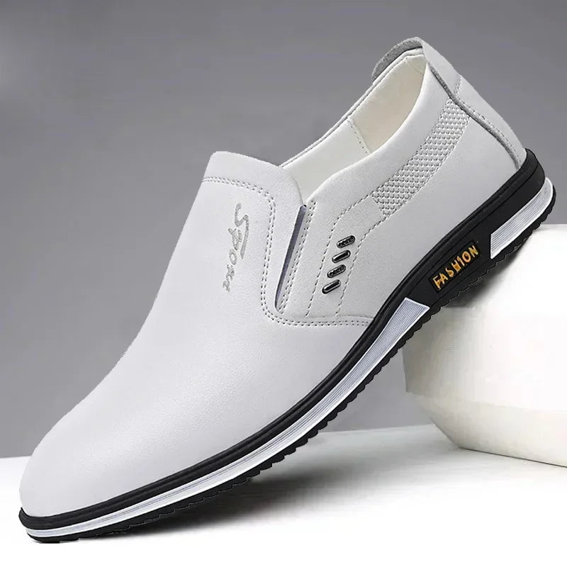 Leather Shoes for Men Designer Loafers High Quality Adult Moccasins Men Driving Shoes Male Footwear Men's Formal Shoes