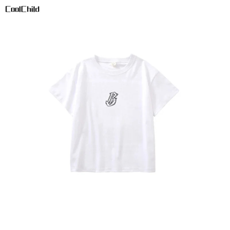 Hip Hop Girls Street Dance Jacket Contrast Cargo Pants Boys Shirt Joggers Clothes Set Kids Streetwear Child Jazz Costumes Outfit