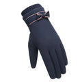 Fashion Female Gloves Winter Windproof Waterproof Internal Plush Warm Mittens Lady Touch Screen Skin-friendly Soft Women Gloves