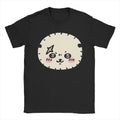 Funny Chiikawas Rakko T-Shirts Men Round Neck Cotton T Shirts  Short Sleeve Tees Unique Tops