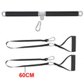 Straight Rod with Bearing Ring High Lower Rod Fitness Equipment Accessories Weight Training Rod Handle Grip Puller Elastic Band