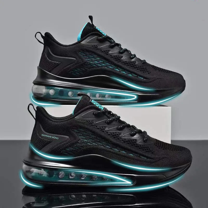 2026 New Men's Sneakers Lightweight Breathable Running Shoes Non-slip Shock-absorbing Athletic Sports Shoes Comfortable Casual T