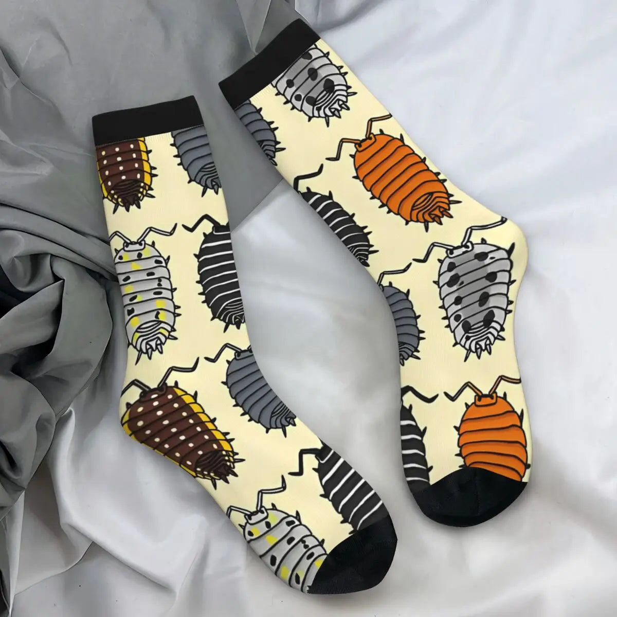 Isopods Insect Socks Animal Fashion Stockings Women Men Soft Outdoor Socks Winter Graphic Non Slip Socks