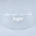 Eye Protection Equipment Unisex Safety Glasses Dust-proof & Splash-proof for Outdoor Sports and Cycling