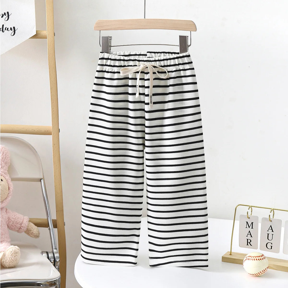 Summer Kids Pants Children Korean Mosquito Proof Trousers For Girls Casual Outwear Pants