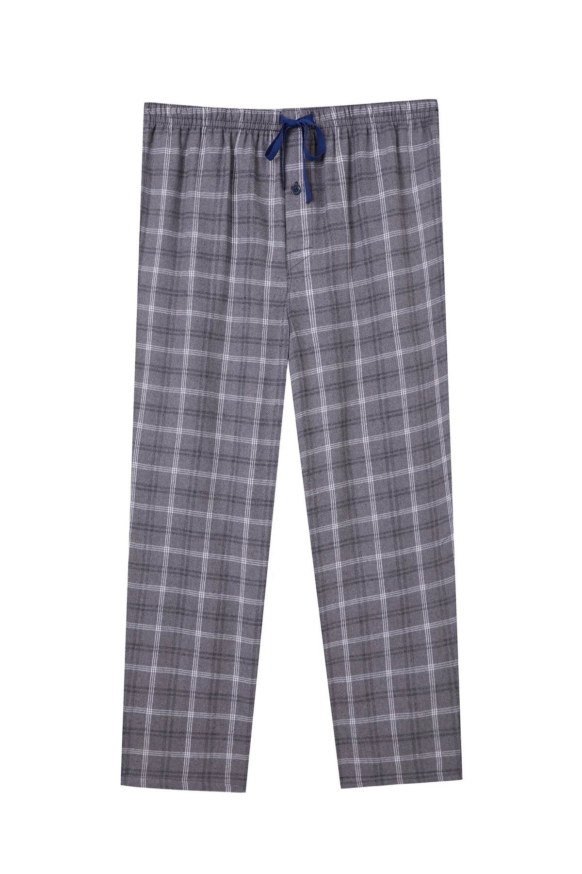 Men's Autumn/Winter Pajama Pants Flannel Plaid Casual Comfy with Pocket Stretchy Elastic Waistband Mans Pajamas Bottoms