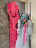 Oversized Hoodie Women Y2k European and American Retro Oversized Zipper Harajuku Street Hip-hop Casual Zipper Sweatshirt Unisex
