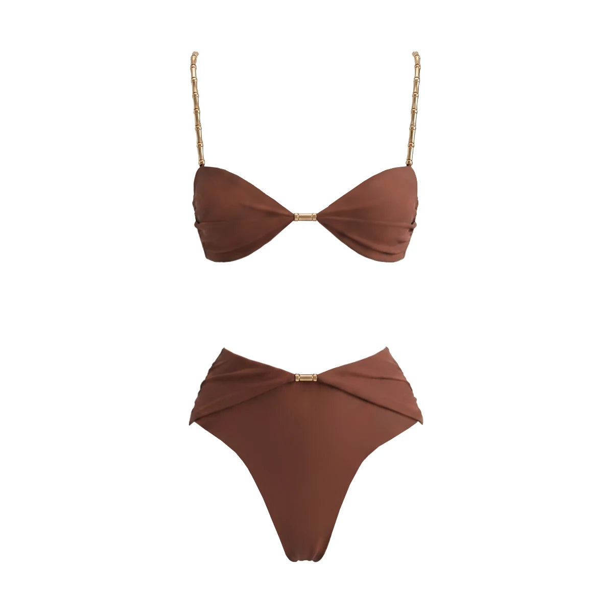 New Solid 3 Pieces Bikinis Sets With Mesh Pants Push Up Beachwear Sexy Women's Swimsuit Cover-ups Strappy Beach Wear