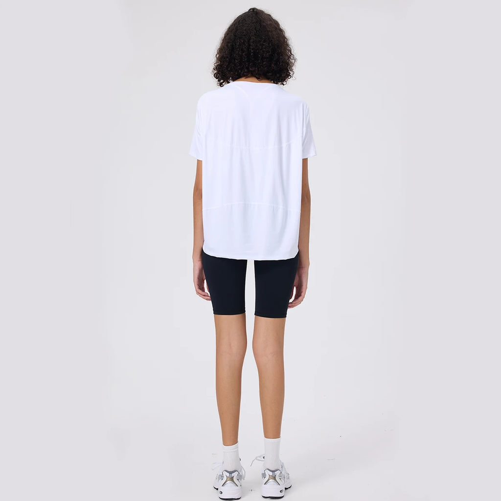 Woman Summer Sportswear Yoga T-shirt Suit for Fitness Sports Top Activewear Quick Drying Running Sleeve Tee Gym Pilates Clothes