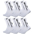 6Pairs Non Slip Grip Socks for Men Women Football Basketball Baseball Rugby Soccer Cycling Running Hiking Tennis Skateboard