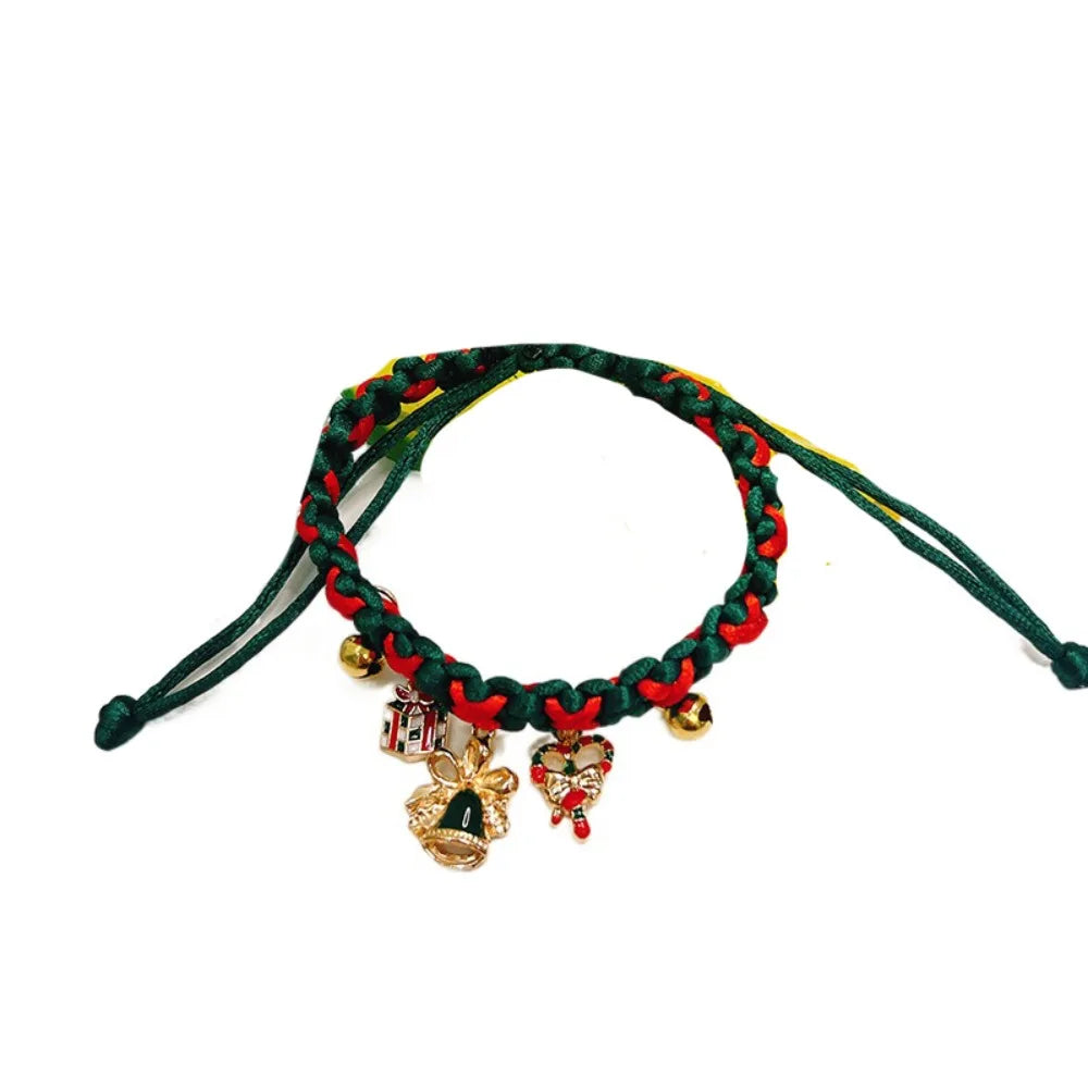 Pet Accessories Creative Christmas Pet Collar Adjustable Exquisite Pet Necklace Cute Fashion Cat Neck Strap Pet Shop