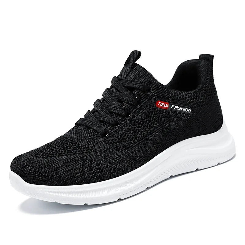 Women's 2024 Spring and Autumn New Knitted Women's Shoes Shoes Soft Sole Casual Sports Shoes for Women sneakers