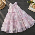 Baby Kids Cotton Dresses for Girls Outfits Teens School Dress Summer Sleeveless Children Princess Costumes 5 7 9 10 11 13 Years