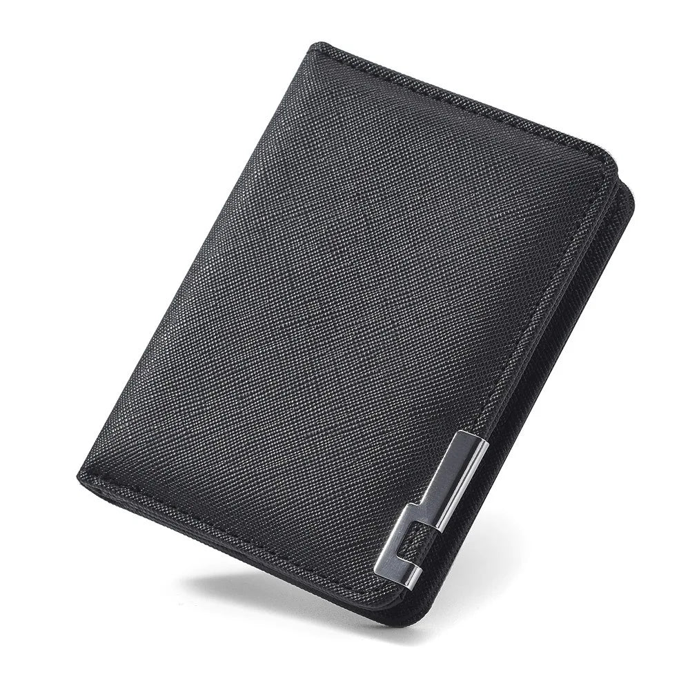 Fashion Wallets for Men Slim Credit Card Holder Purses Cross Pattern Women's Short Money Bags Portable Cardholder Male Gift