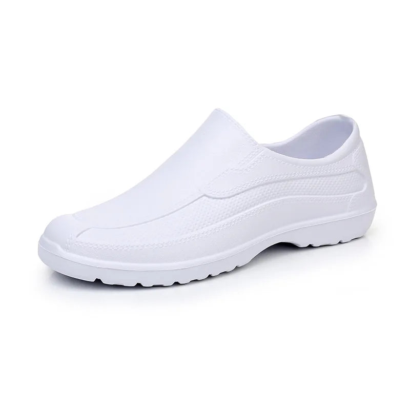 Men's Four Season Universal Rain Boots Commuting Anti Slip Waterproof Light Wear-Resistant Rubber Chef Work Shoes for Women 2026