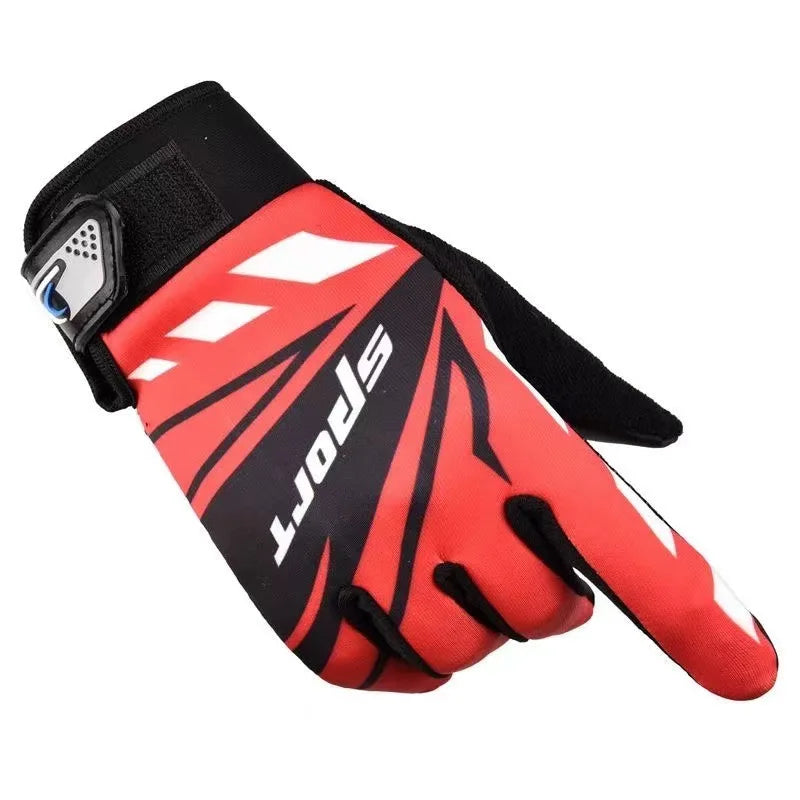 Men's Outdoor Sports Gloves - Breathable and Lightweight Design, with Adjustable Wrist Clasp, Providing Durable and Reinforced P