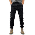 Cargo Pants for Mens Elastic Casual Trousers Zipper Multi Pocket Joggers Male Trousers Work Pants Jogging Pants