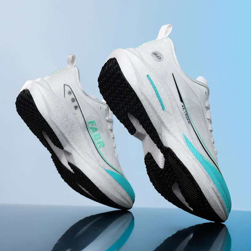 Marathon Sports Men Running Shoes Carbon Board Speciality Breathable Lightweight Women's Comfortable Athletic Nonskid Sneakers