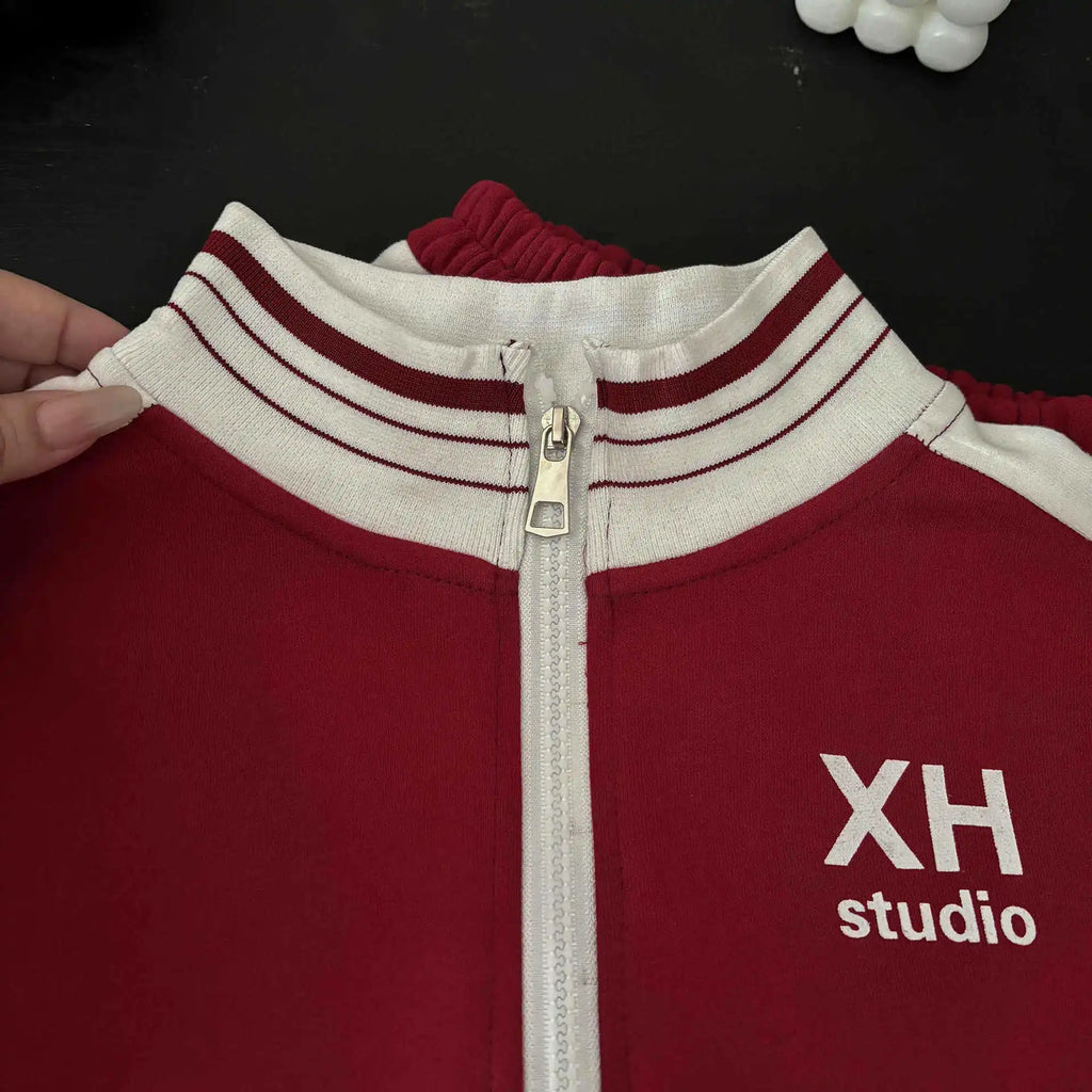 New Boys Suits Baby Girls Long-Sleeved Clothing Sets Kids Letter Coat Sweatpants 2Pcs Children Fashion Outfits Autumn Sportswear