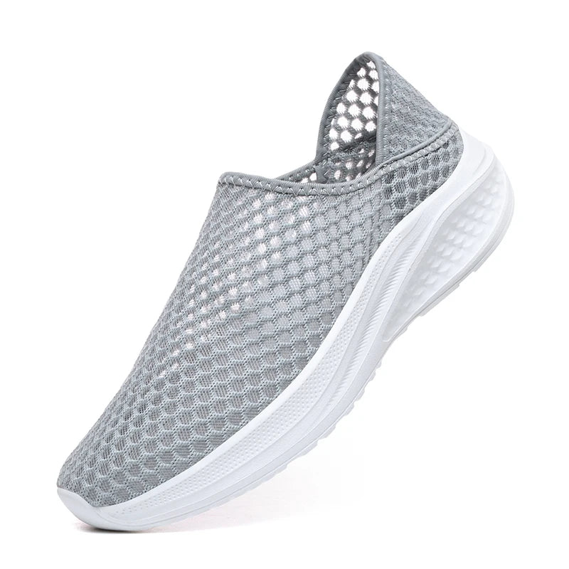 Women Shoes Loafers Light Walking Breathable Summer Comfortable Casual Shoes Women Sneakers  Black Whitezapatillas de mujer