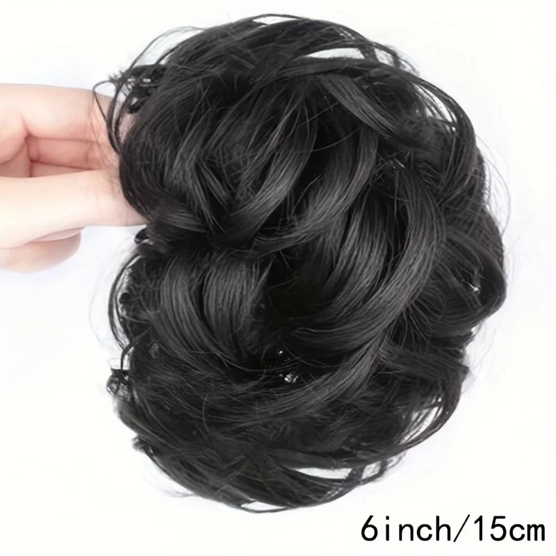 Women's elegant grip clip is simple and easy to wear, synthetic wigs are suitable for everyday wear