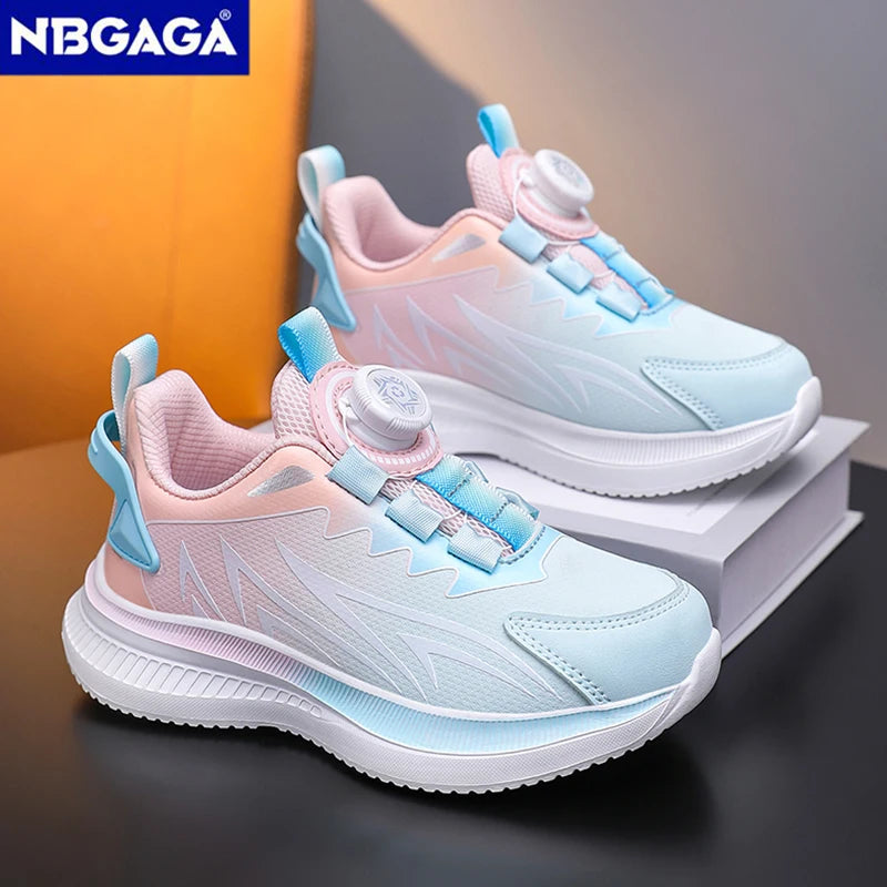 Childrens Sports Shoes New Breathable Comfortable Boys' Training Sneakers Lightweight Kids Girl Outdoor Leisure Walking Footwear