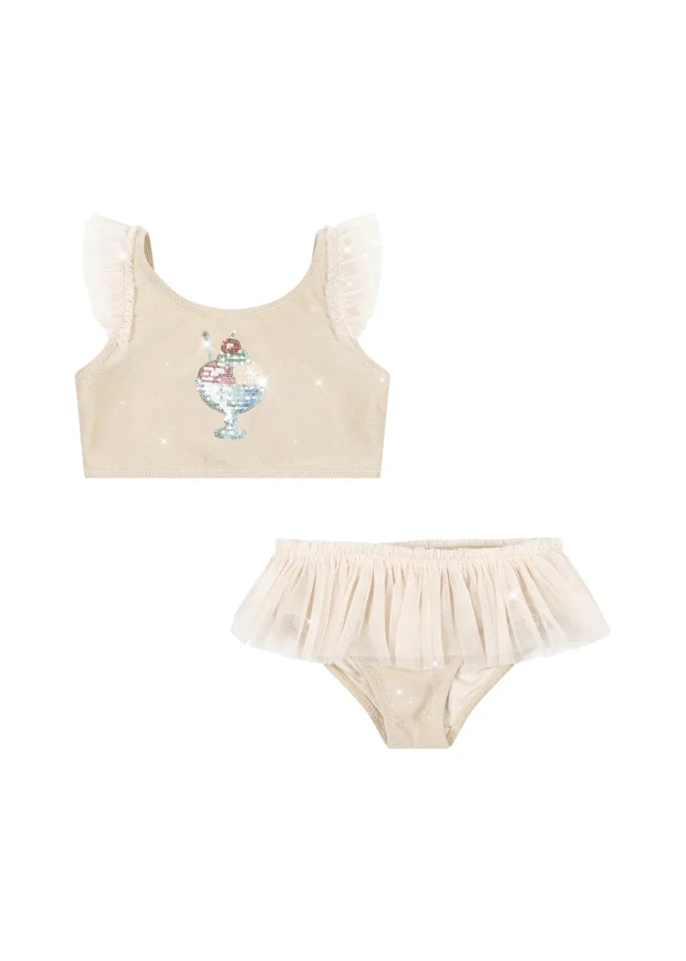Mother & New Children's Swimwear 2026 Summer Striped Printed Girl Boy Swimsuit Beach Bathing Suit Kids Set Bikinis Clothing
