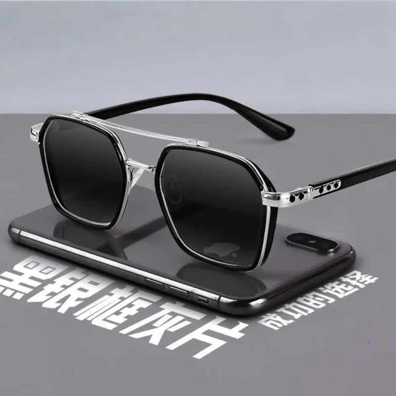 Trendy Sunglasses for Men Professional Day Night Driver Sun Glasses Women Fashion Vintage Eyewear Shades UV Protection Eyeglass