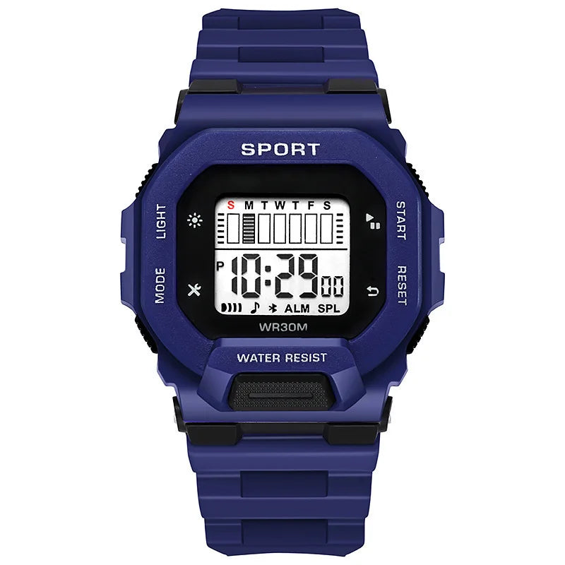 Sports Children Watches for Student Electronic LED Women Men Watch Kids Gift Multi-functional Week Display Digital Clock