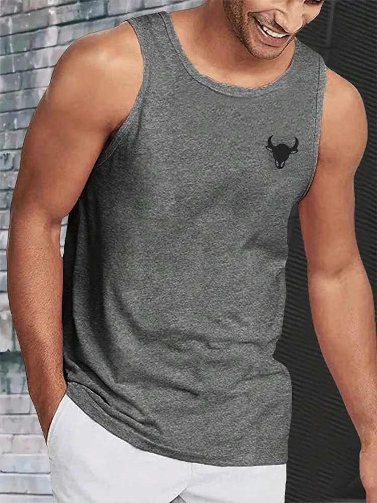 Summer Daily Casual Men's Tank Top Urban Street Fashion Men's Tank Top Outdoor Sport Men's Sleeveless T-shirt 3D Printing