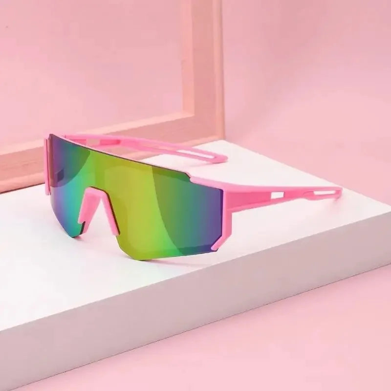 Cycling Sunglasses For Children Kids Riding Sun Glasses For Boys Girls Fashion Outdoors Windproof Goggles UV Resistant Shades
