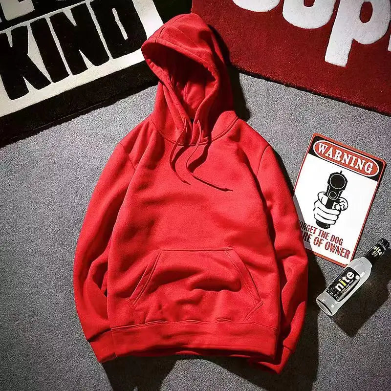 Men's Casual Hoodies Women's Fleece Warm Hoodies Spring Autumn Pullovers Fashion Black Multiple Colour Oversized Sweatshirts Top