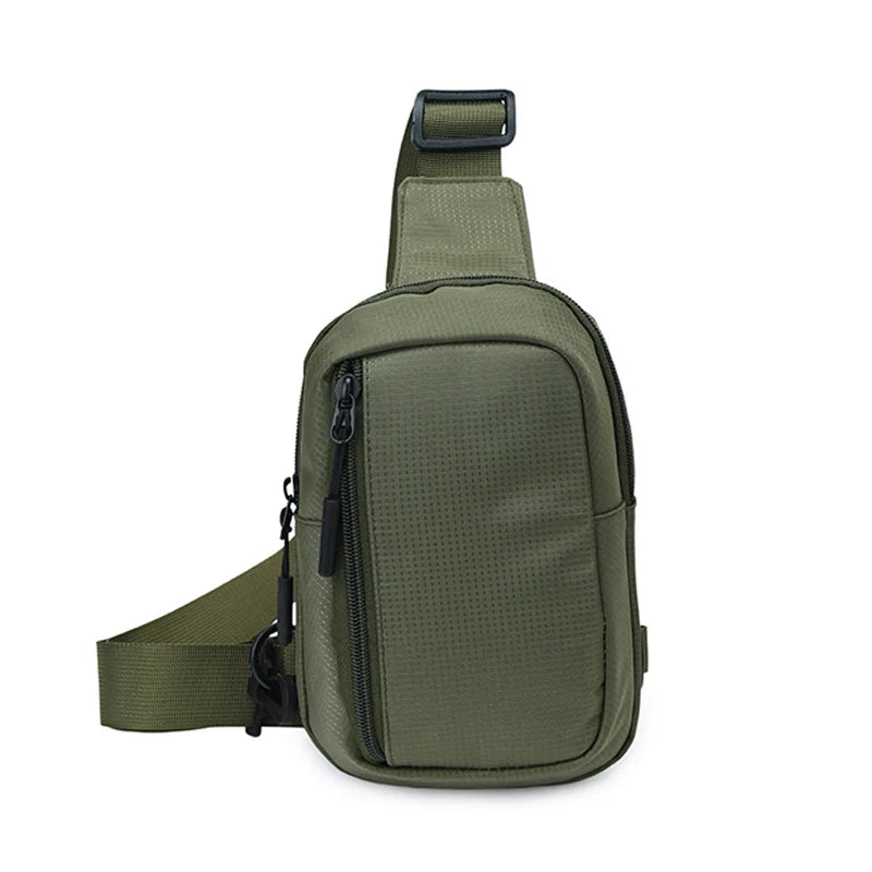 Men's Chest Bag Fashion Nylon Small Casual Men Mini Handbags Male Cross Body Shoulder Messenger Bags For Men Purses and Handbags