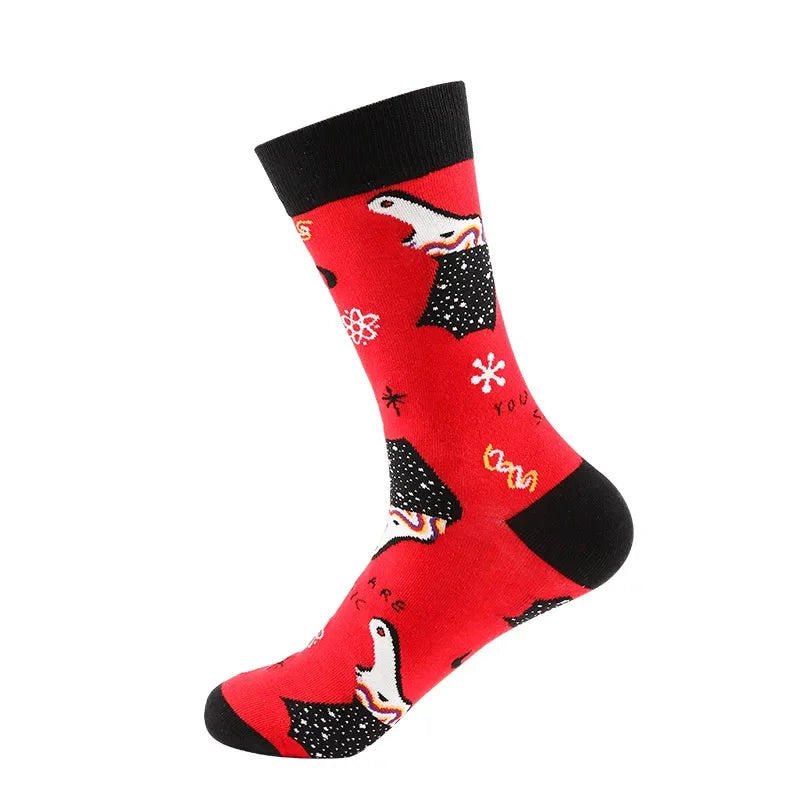 Cute Women Socks Cartoon Animal Food Fruit Socks Kawaii Funny Trendy Socks Happy Harajuku Casual Autumn Spring Stocking