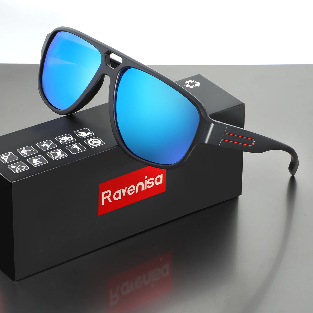 Sunglasses  for  Men or Women TR90 Glasses  Cool  Straightforward  Fashionable and  Classic  Polaerzed  UV400