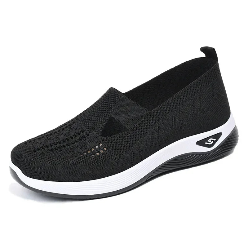 Women's Shoes Summer 2025 Casual Sneakers Breathable Slip On Walking Shoes Lightweight Outdoor Flat Sports Free Shipping