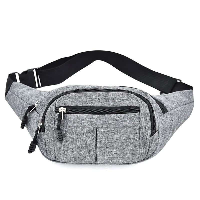 Men's Waist Pack Nylon Sport Fanny Bags Boy Drop Leg Bags Hip Bum Belt Bag Travel Riding Motorcycle Crossbody Purse Pouch