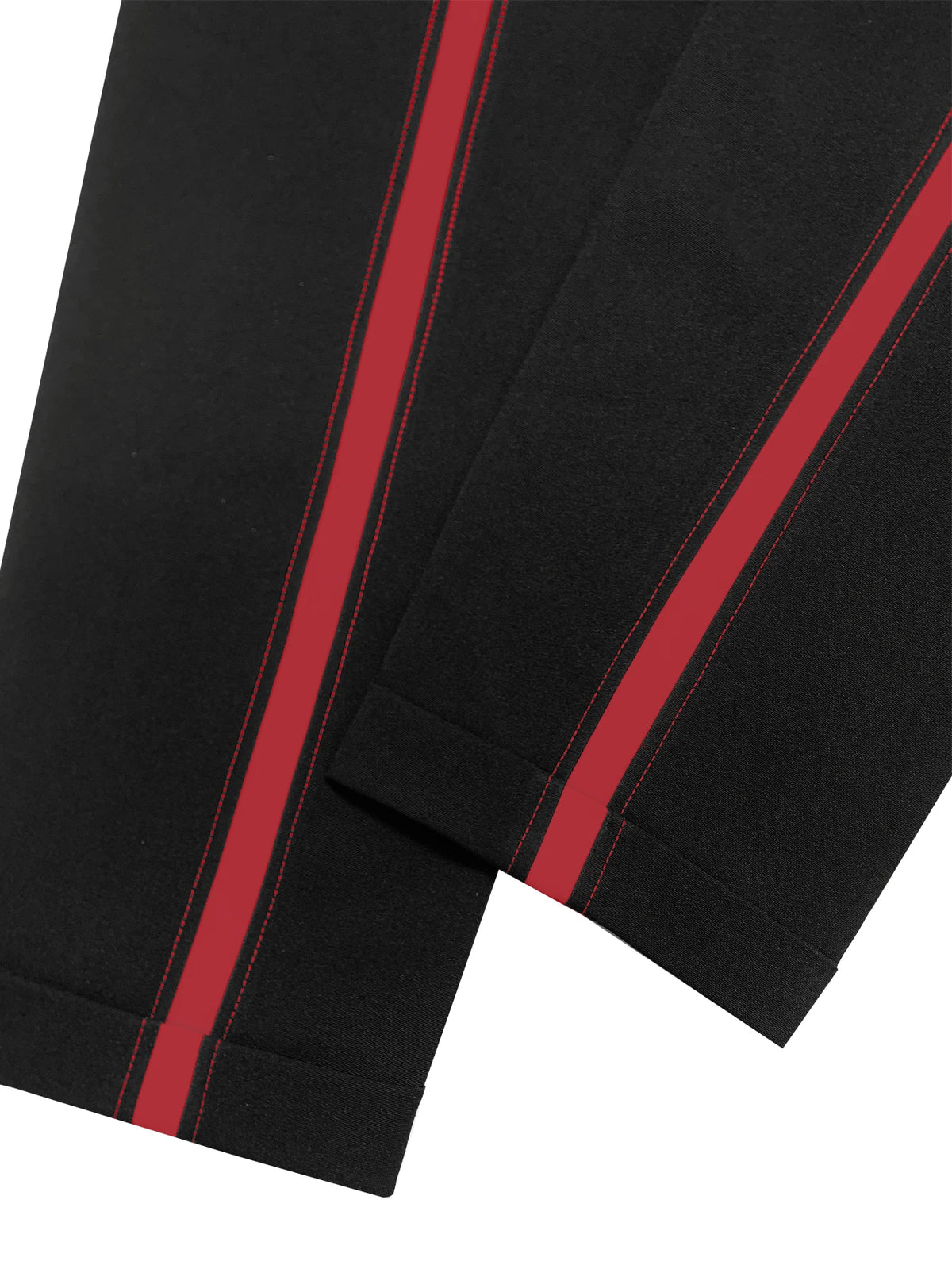 2026 SS Men's Color Block Spliced Suit Pants, Slight Stretch, Loose Straight Business Daily Pants Belt Not Included
