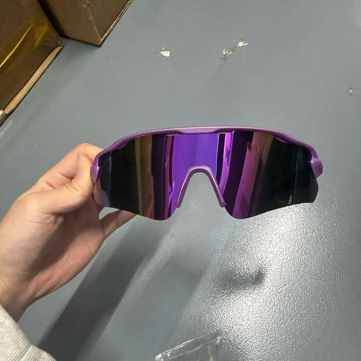 1pc Stylish Polarized Sunglasses for Men, High-Definition UV Protection Glasses for Sports, Cycling and Outdoor Activities
